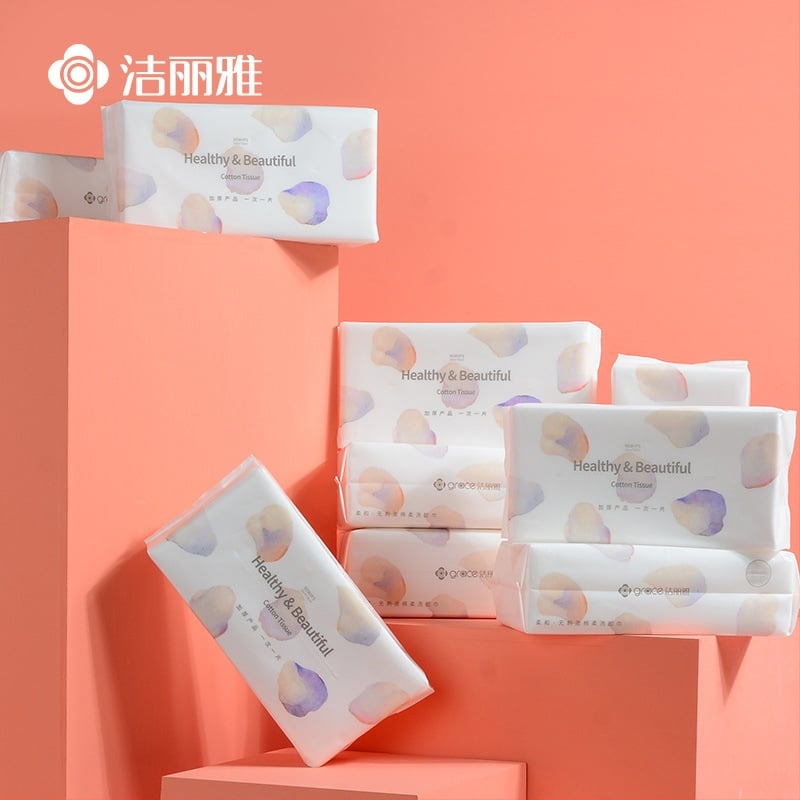 Grace Jie Liya Näopuhastuslappid, taimekiududest, ühekordsed, vormimisprotsess, kohandamata