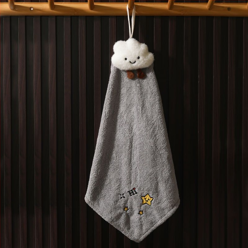 Кърпа за ръце за окачване с карикатурен дизайн (Материал: микрофибър; Тегло: 70 г; Категория: кърпа за ръце)