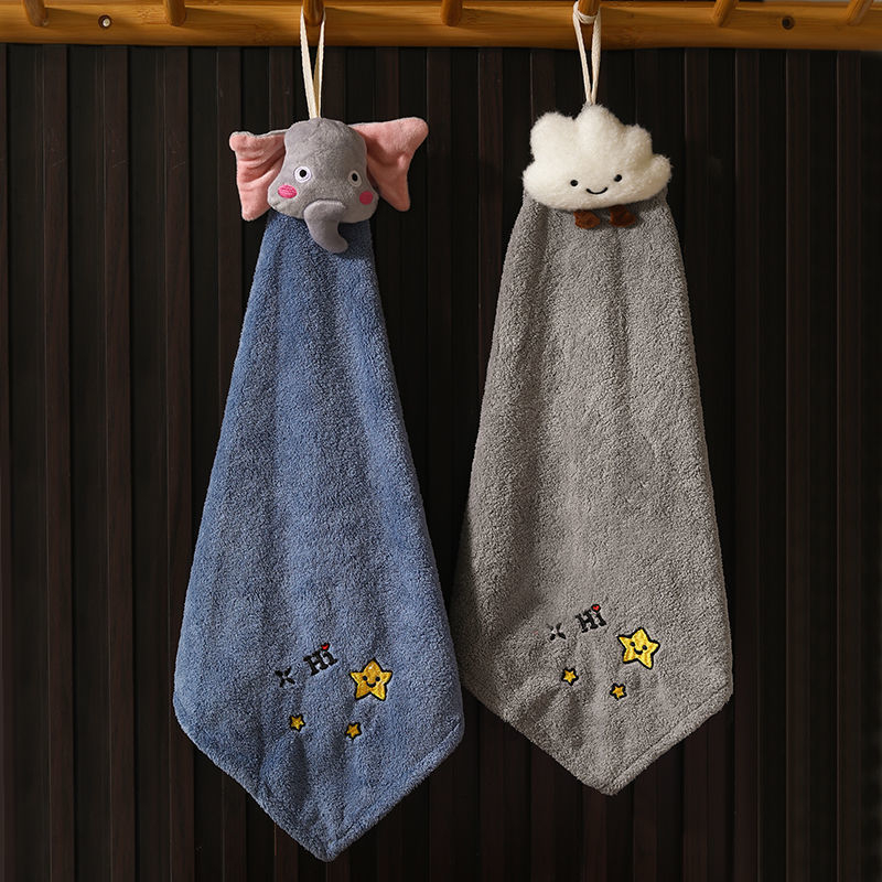 Кърпа за ръце за окачване с карикатурен дизайн (Материал: микрофибър; Тегло: 70 г; Категория: кърпа за ръце)