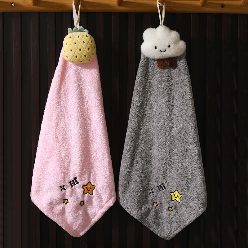 Кърпа за ръце за окачване с карикатурен дизайн (Материал: микрофибър; Тегло: 70 г; Категория: кърпа за ръце)