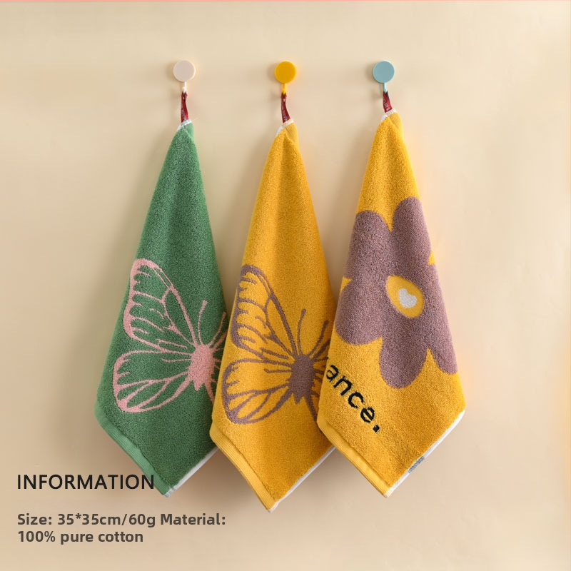 Poliestera kokvilnas sejas un roku dvielis, 100d diegi, vienkāršs audums, novietojams mājas uzsūkjošs dvielis