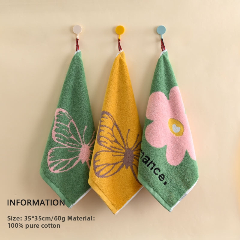 Poliestera kokvilnas sejas un roku dvielis, 100d diegi, vienkāršs audums, novietojams mājas uzsūkjošs dvielis