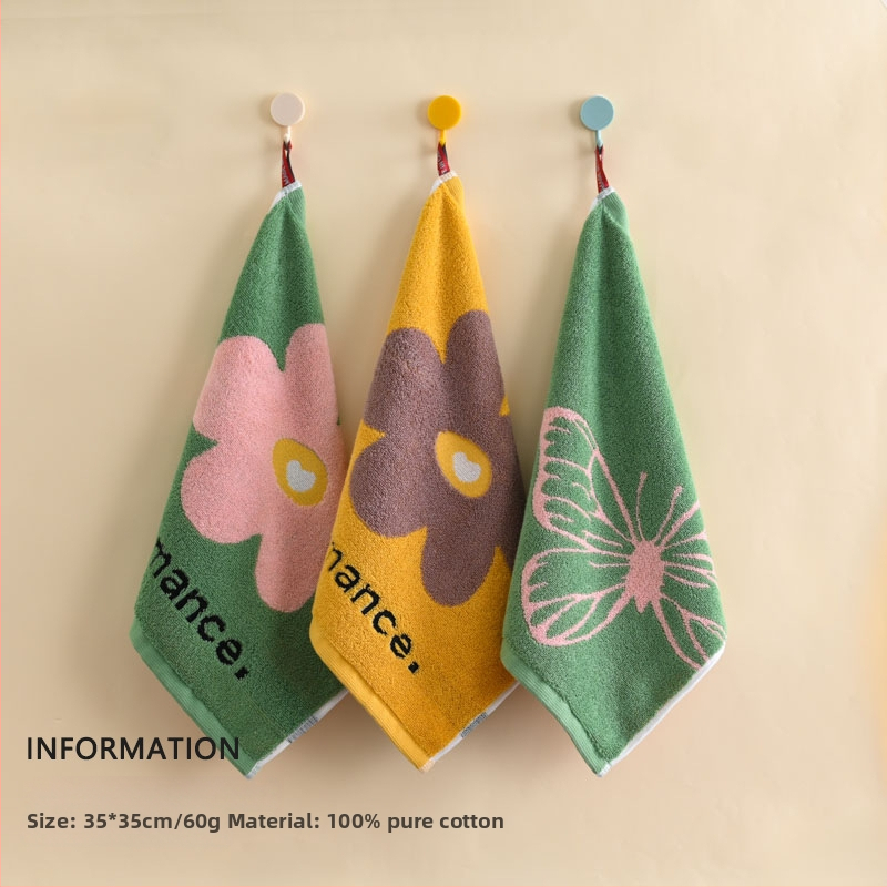 Poliestera kokvilnas sejas un roku dvielis, 100d diegi, vienkāršs audums, novietojams mājas uzsūkjošs dvielis