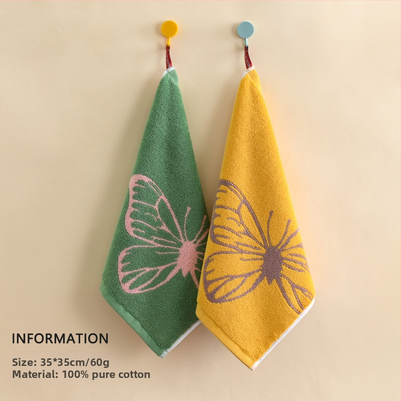 Poliestera kokvilnas sejas un roku dvielis, 100d diegi, vienkāršs audums, novietojams mājas uzsūkjošs dvielis