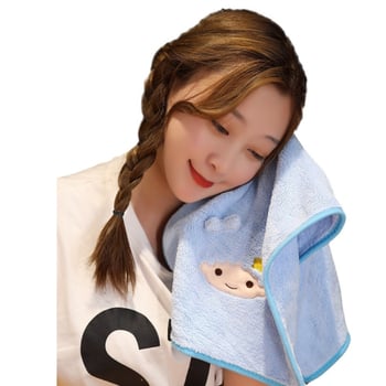 Yan You Coral fleece näopuhastusrätik õmblusega, niitide arv 32, kaal 170-200 g