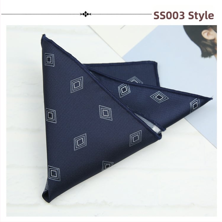 Kabatas lakatiņš sakai ar ziedu Jacquard rakstu, poliestera audums, poliestera iekšpuse