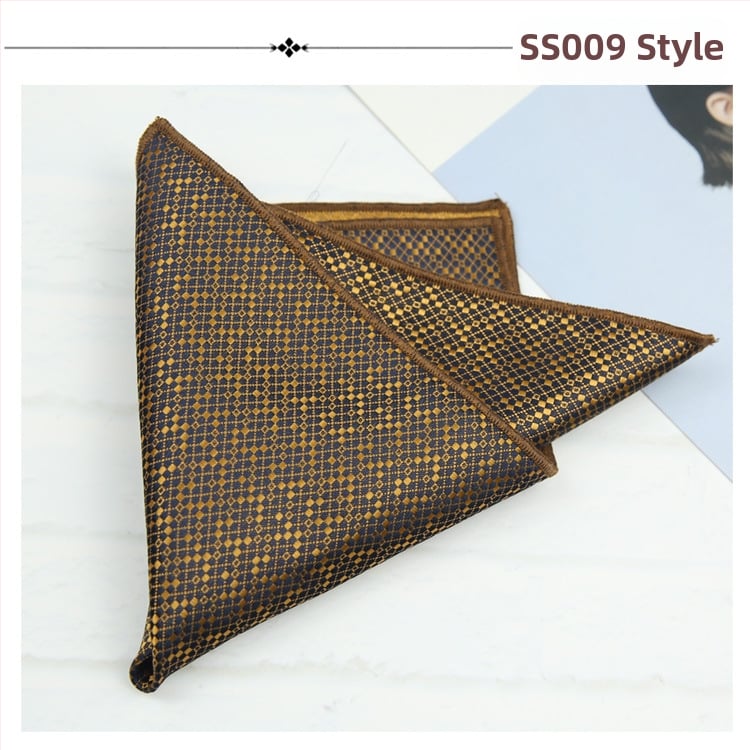 Kabatas lakatiņš sakai ar ziedu Jacquard rakstu, poliestera audums, poliestera iekšpuse