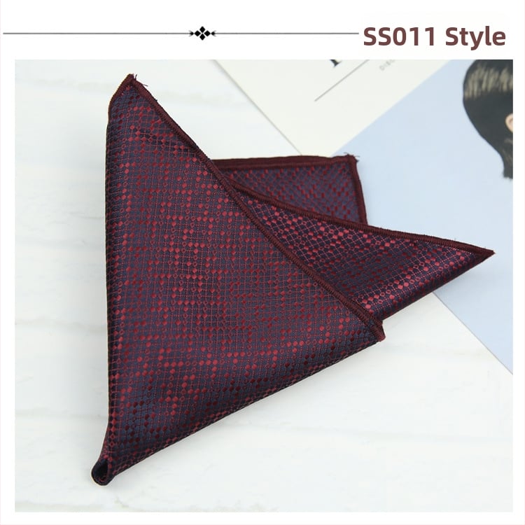 Kabatas lakatiņš sakai ar ziedu Jacquard rakstu, poliestera audums, poliestera iekšpuse