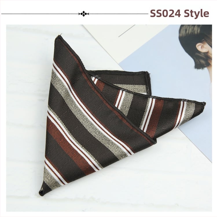 Kabatas lakatiņš sakai ar ziedu Jacquard rakstu, poliestera audums, poliestera iekšpuse