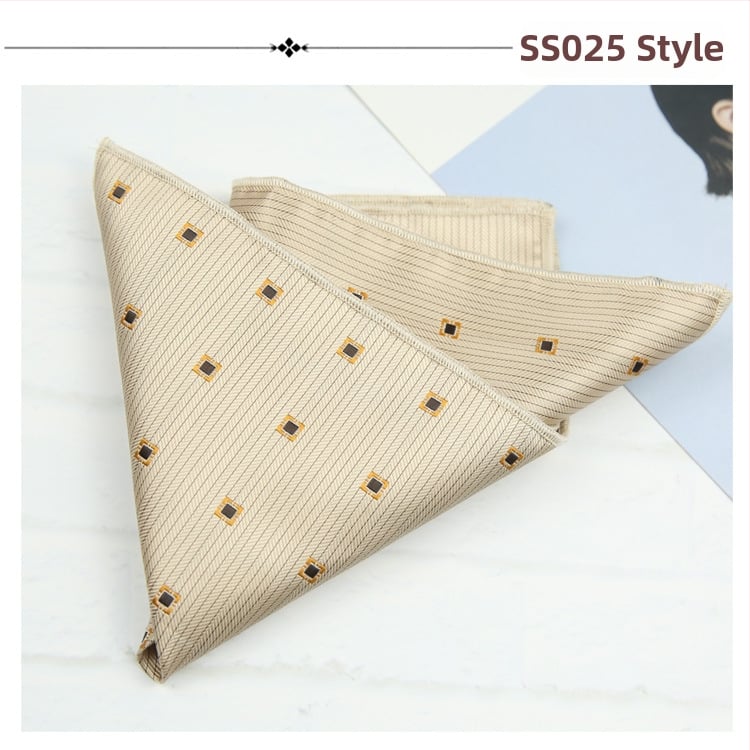 Kabatas lakatiņš sakai ar ziedu Jacquard rakstu, poliestera audums, poliestera iekšpuse