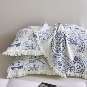 100% pamut jacquard díszítésű párnahuzat – 2 darabos készlet – minden évszakra, anyai- és csecsemő osztály