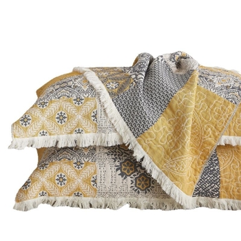 100% pamut jacquard díszítésű párnahuzat – 2 darabos készlet – minden évszakra, anyai- és csecsemő osztály