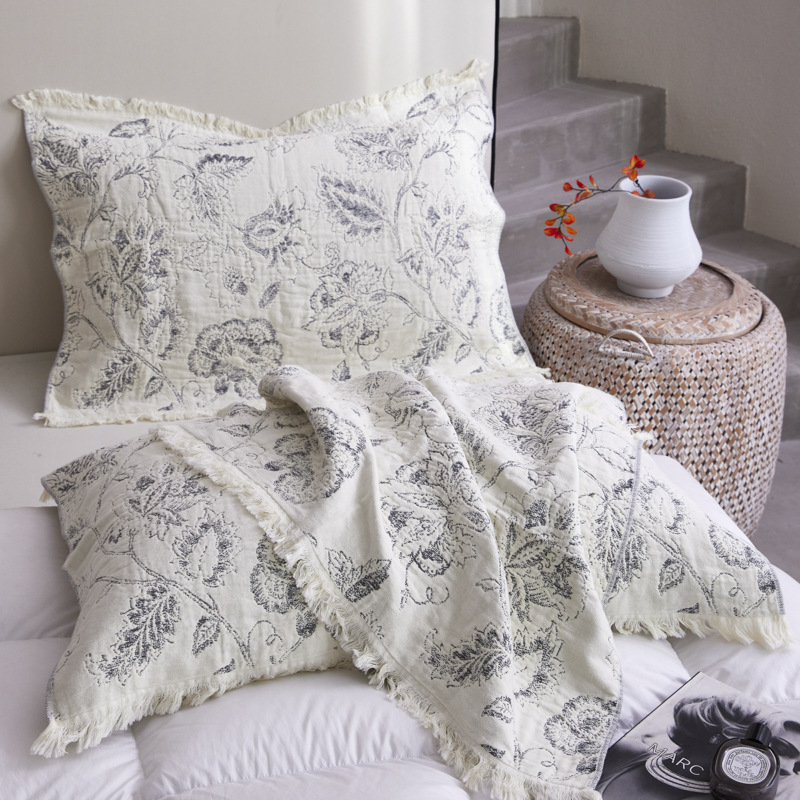 100% pamut jacquard díszítésű párnahuzat – 2 darabos készlet – minden évszakra, anyai- és csecsemő osztály