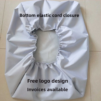 Prilagođena pokrivač prašine za strojeve i opremu, Oxford tkanina s srebrnim premazom, izdržljivo zaštitno kućište za police i uređaje