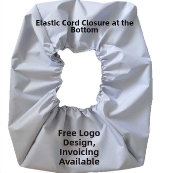 Prilagođena pokrivač prašine za strojeve i opremu, Oxford tkanina s srebrnim premazom, izdržljivo zaštitno kućište za police i uređaje