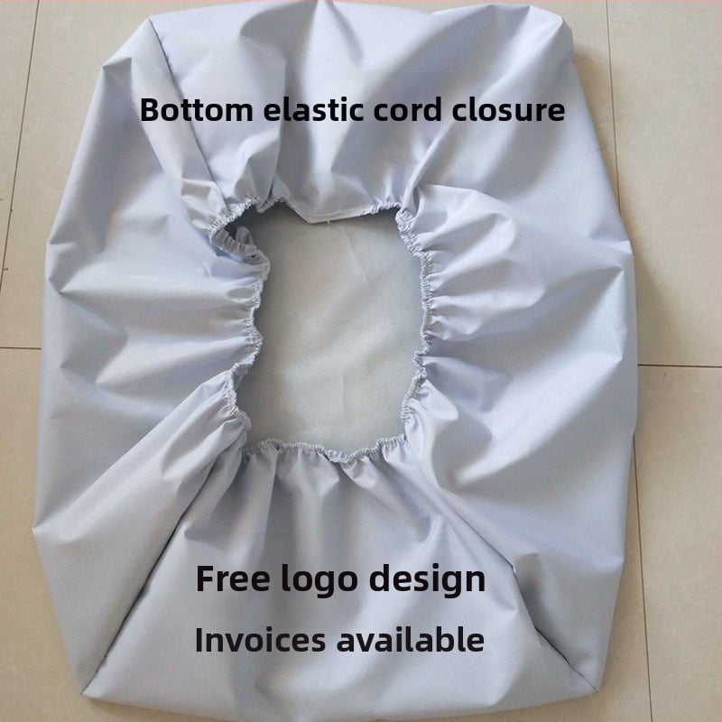 Персонализирана прахозащитна покривка за машини и оборудване, оксфордов плат със сребърно покритие 420D, издръжлива защитна покривка за шкафове и уреди, слънцезащитна и прахоустойчива, водоустойчива