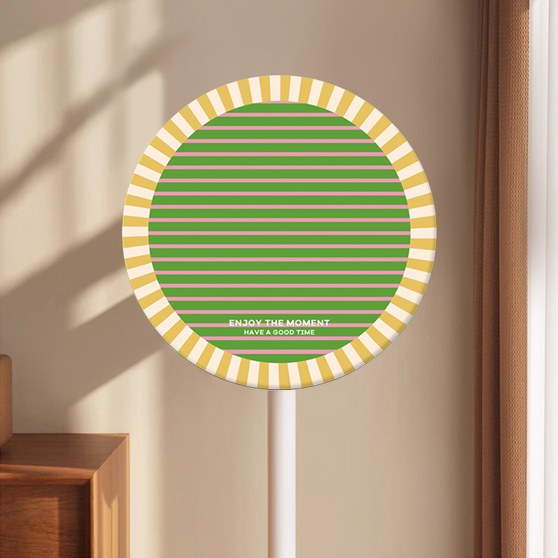 Прахозащитна покривка за вертикално стоящ електрически вентилатор | Материал: полиестер-памук; Марка: Luxury weaving; Стил: модерен минимализъм; Персонализация: Да