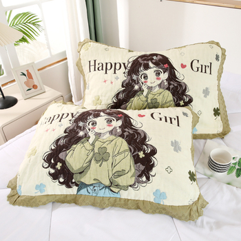 Jastučnica od japanske pamuke z osam slojeva gazе, korejski stil čipke, upijanje znoja i prozračnost; mogućnost tiskanja logotipa, personalizacija