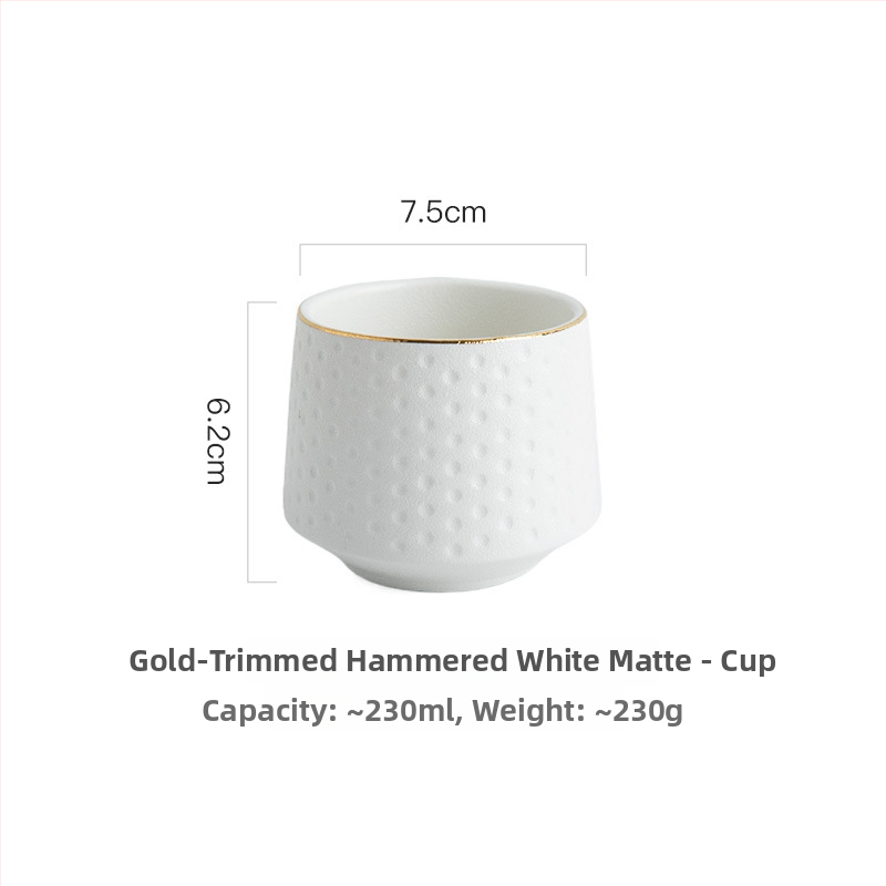 Porcelaninių lėkštų rinkinys, japonų stiliaus retro, keturių vnt., apvalios formos, tinka mikrobangoms, nordiško stiliaus, viešbučiams ir restoranams