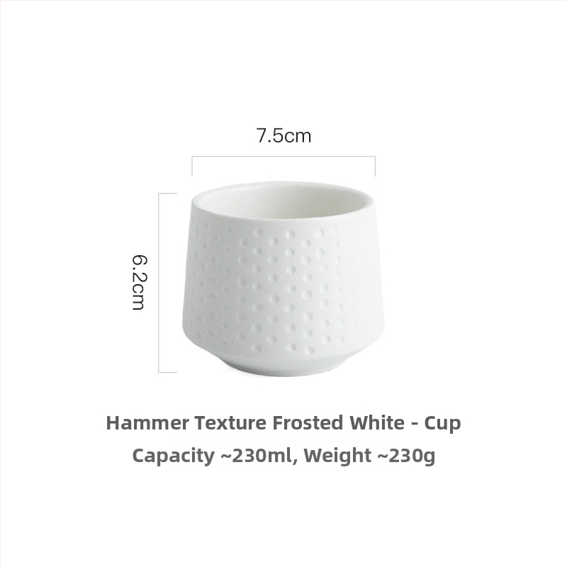 Porcelaninių lėkštų rinkinys, japonų stiliaus retro, keturių vnt., apvalios formos, tinka mikrobangoms, nordiško stiliaus, viešbučiams ir restoranams