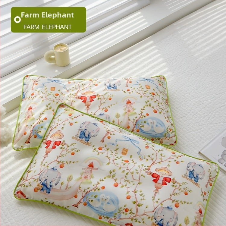 Lyocell padjapüür lastele ja beebidele, 100% Lyocell, 60 niiti, reaktiivne trükkimine ja värvimine, jahutav kangas