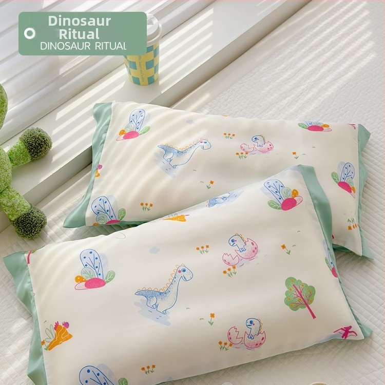 Lyocell padjapüür lastele ja beebidele, 100% Lyocell, 60 niiti, reaktiivne trükkimine ja värvimine, jahutav kangas