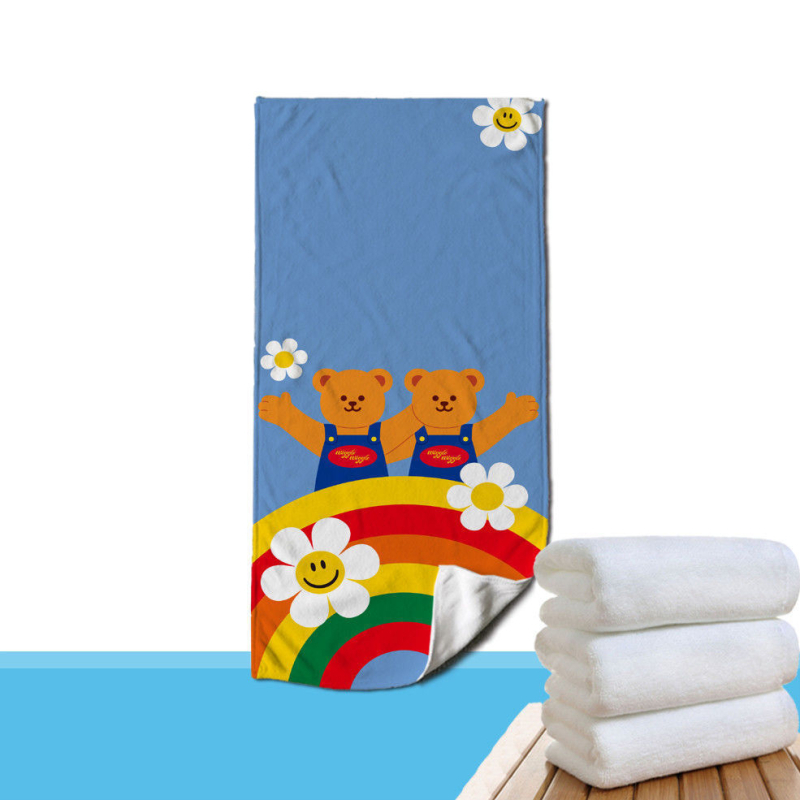 Lilleline mikrofiber käterätikud, imavad, 100D lõngad, lihtne kude