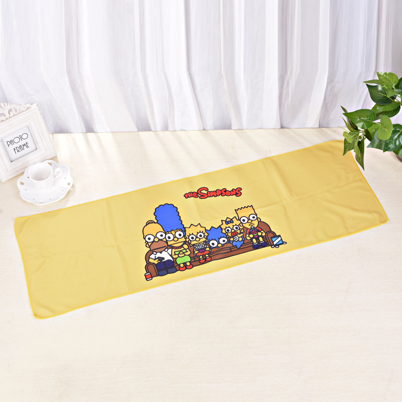 Sportos hűtő kendő, poliészter anyag, gyors nedvszívás 0–5 másodperc, sport kendő, logóval testre szabható (poliszter; 0–5 s nedvszívás; hűtő kendő; sport kendő; testreszabás)