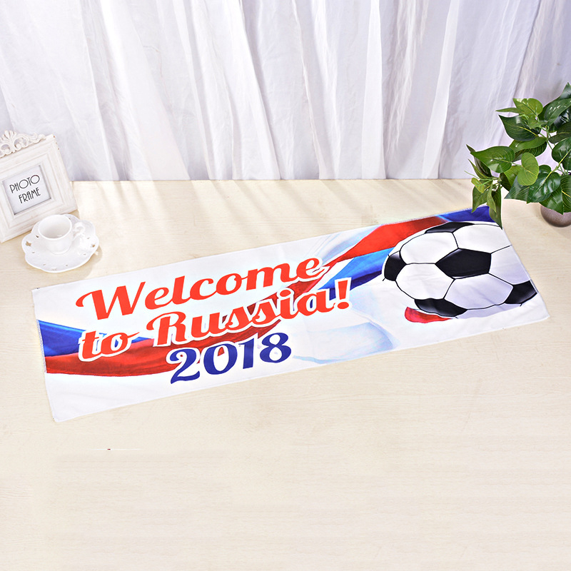 Sportos hűtő kendő, poliészter anyag, gyors nedvszívás 0–5 másodperc, sport kendő, logóval testre szabható (poliszter; 0–5 s nedvszívás; hűtő kendő; sport kendő; testreszabás)