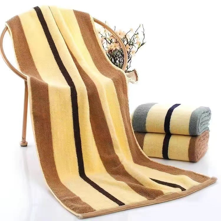 Vannitoa ja näorätik, 100% puuvillane, 32S niidid, lihtne kudumine, 140-170 GSM, lisapikkus