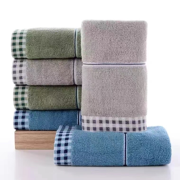 Vannitoa ja näorätik, 100% puuvillane, 32S niidid, lihtne kudumine, 140-170 GSM, lisapikkus