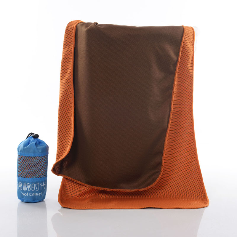 Sporttörölköző bambuszszén rostból, gyorsan száradó, vízfelvétel 5-10s, 100d combed yarn, 47g