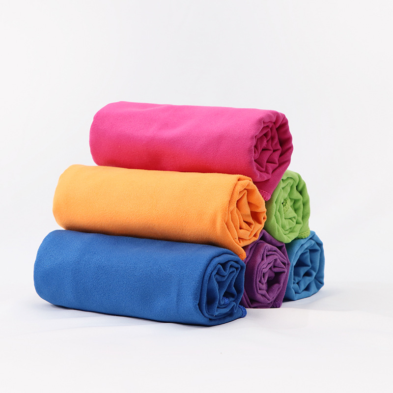 Mikrofiibrite sportlik rätik joogale ja ujumisele – kiiresti kuivab, hingav, niiskuse imendumine, logotüübi trükkimine saadaval