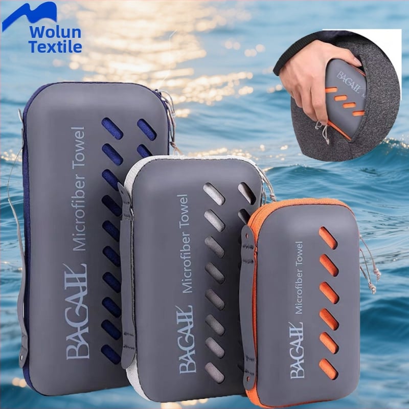 Spordirätik ultrafine kiududest, kahepoolne terry, kiire kuivamine, 200 g/m², imendumine 0–5 s