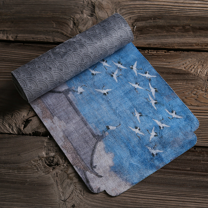 Jinyi υφασμάτινη πετσέτα τσαγιού για σετ Kung Fu, ιαπωνικό στυλ τελετής τσαγιού, συσκευασία σε σακούλα OPP