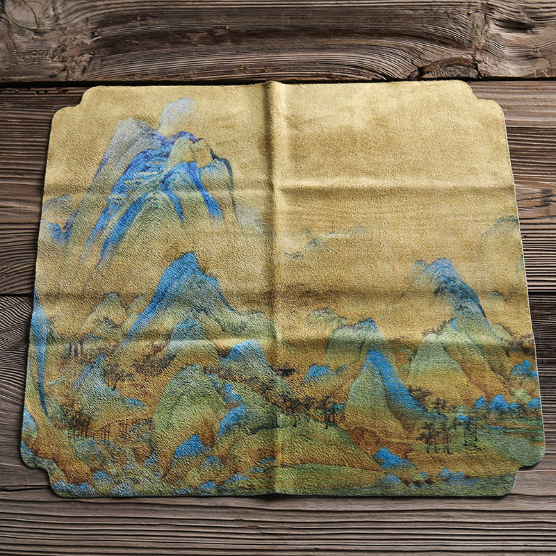 Jinyi υφασμάτινη πετσέτα τσαγιού για σετ Kung Fu, ιαπωνικό στυλ τελετής τσαγιού, συσκευασία σε σακούλα OPP