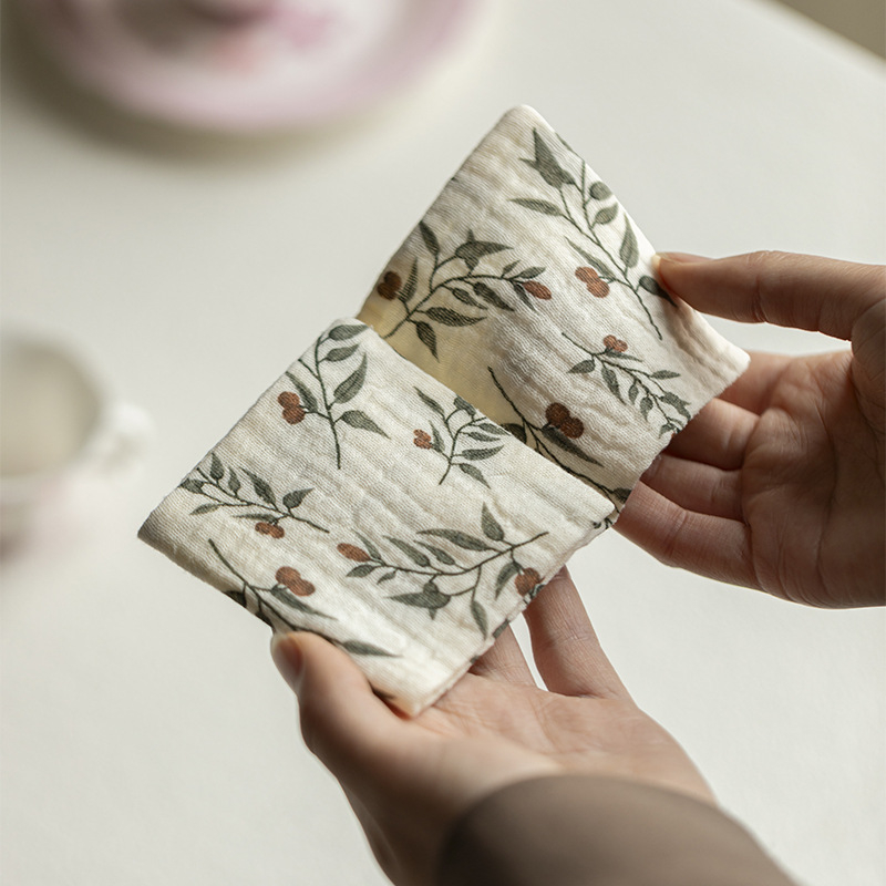 Moji Πετσέτα τσαγιού από ύφασμα, Προέλευση Dehua, Λανσάρισμα 2025