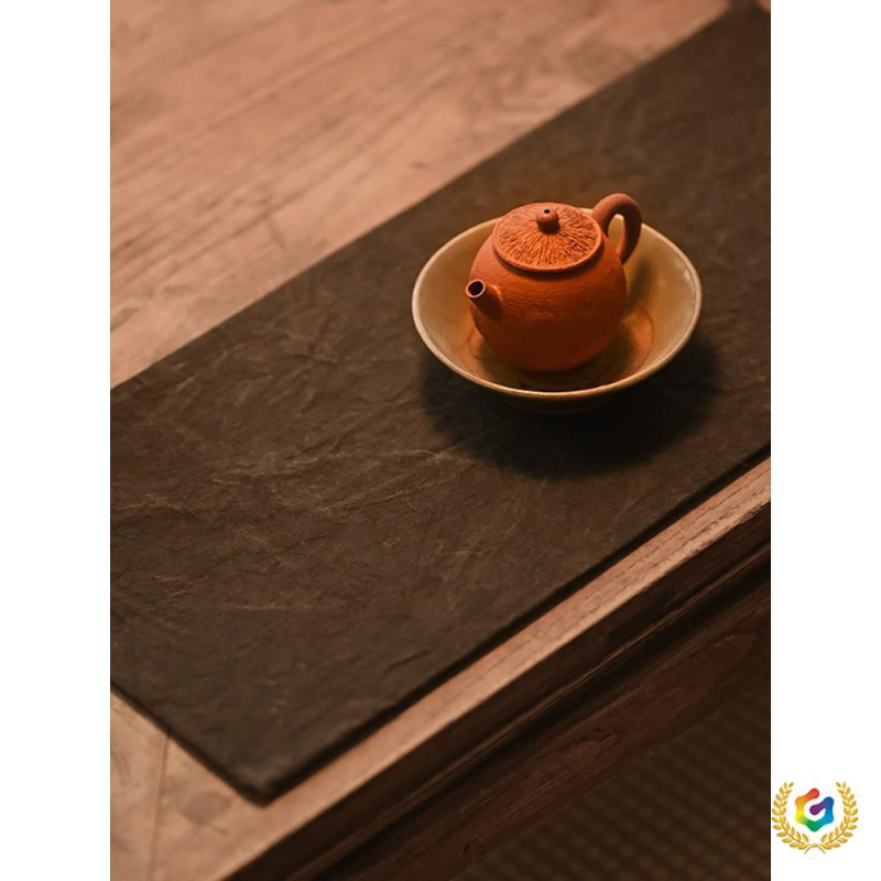 Πατάκι τσαγιού - χειροποίητο ύφασμα, βαμμένο με φυτικά χρώματα, ρετρό κινεζικό στυλ, ποιοτικής ανώτερης ποιότητας