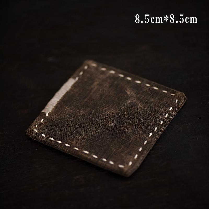 Πατάκι τσαγιού - χειροποίητο ύφασμα, βαμμένο με φυτικά χρώματα, ρετρό κινεζικό στυλ, ποιοτικής ανώτερης ποιότητας