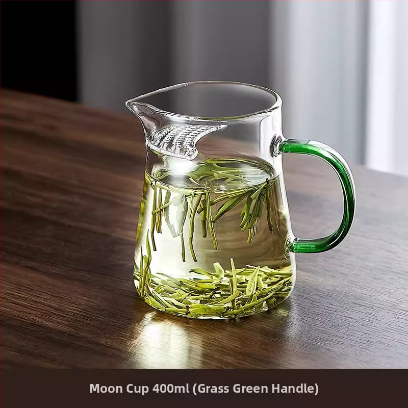 Ar integruotu filtru arbatos puodelis, aukštos borosilikatinio stiklo, prekė Yumo, šiuolaikinis stilius