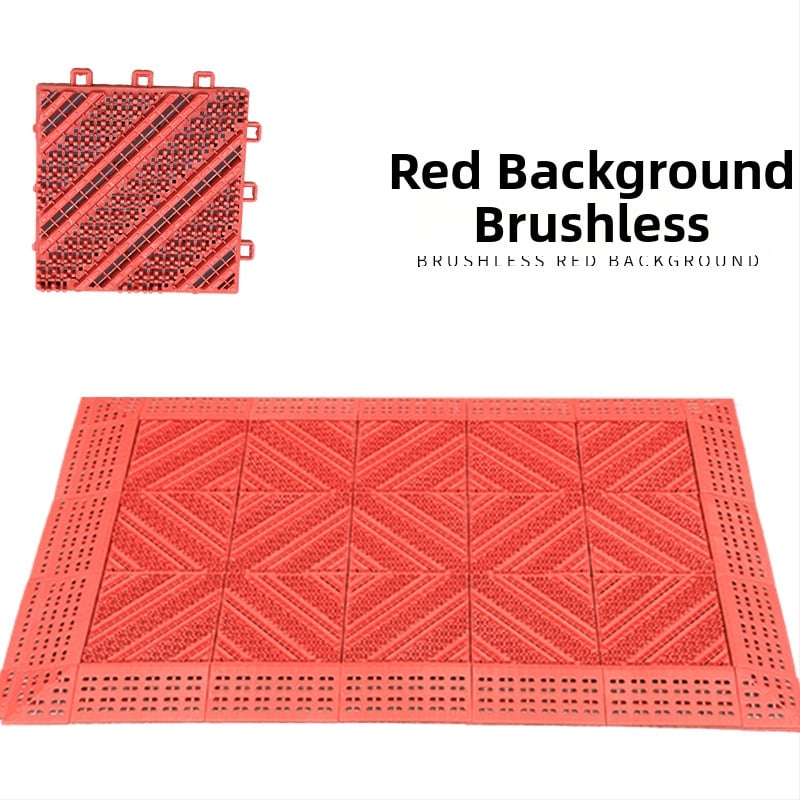 Три в едно прахоустойчива противохлъзгаща куха подложка за вход, пераща се, EVA пяна, квадратна, едноцветен модел, подходяща за входни зони, хол, офис и търговски обекти