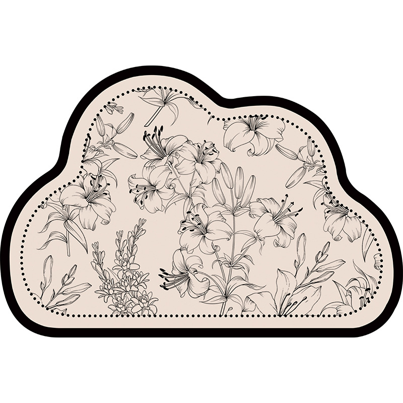 Баня подложка за пода от диатомова глина – квадратна, неслизаща, релефна и машинно тъкана, ръчно изпираема, персонализирани дизайни чрез печат и UV трансфер