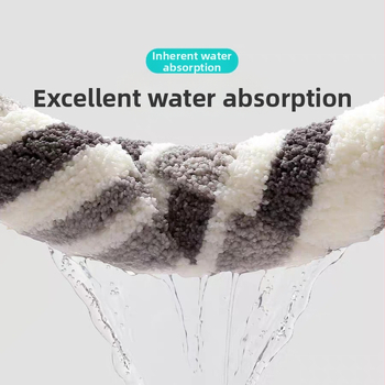 Комплект подложки за баня за тоалетна, три части, полиестерно флокиране, квадратна форма, едноцветен модел, миещи се