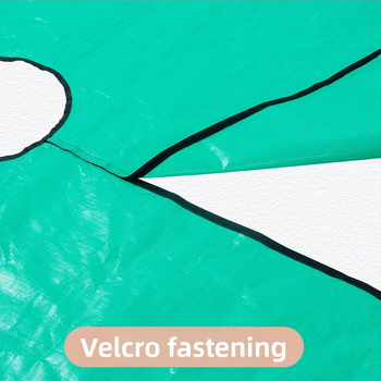 Plastična vrtna podloga za skupljanje lišća, marka Plant xun, pogodna za podrezivanje grana.