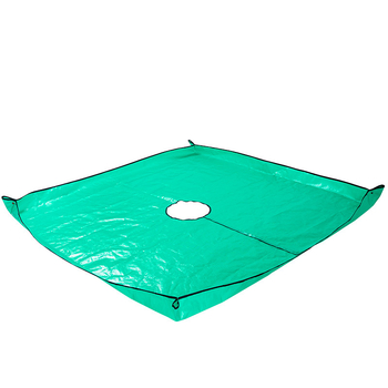 Plastična vrtna podloga za skupljanje lišća, marka Plant xun, pogodna za podrezivanje grana.