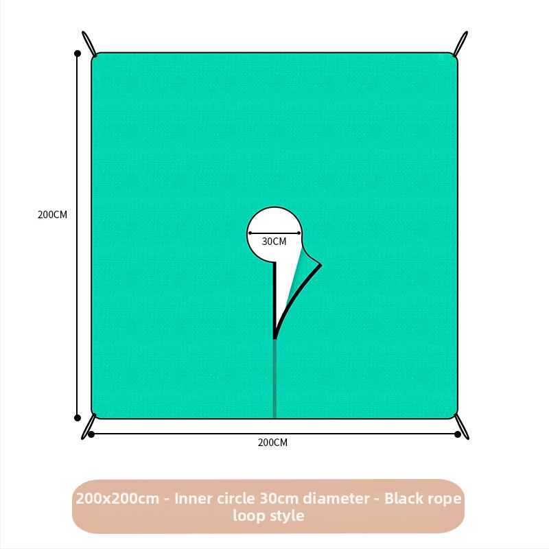 Plastična vrtna podloga za skupljanje lišća, marka Plant xun, pogodna za podrezivanje grana.