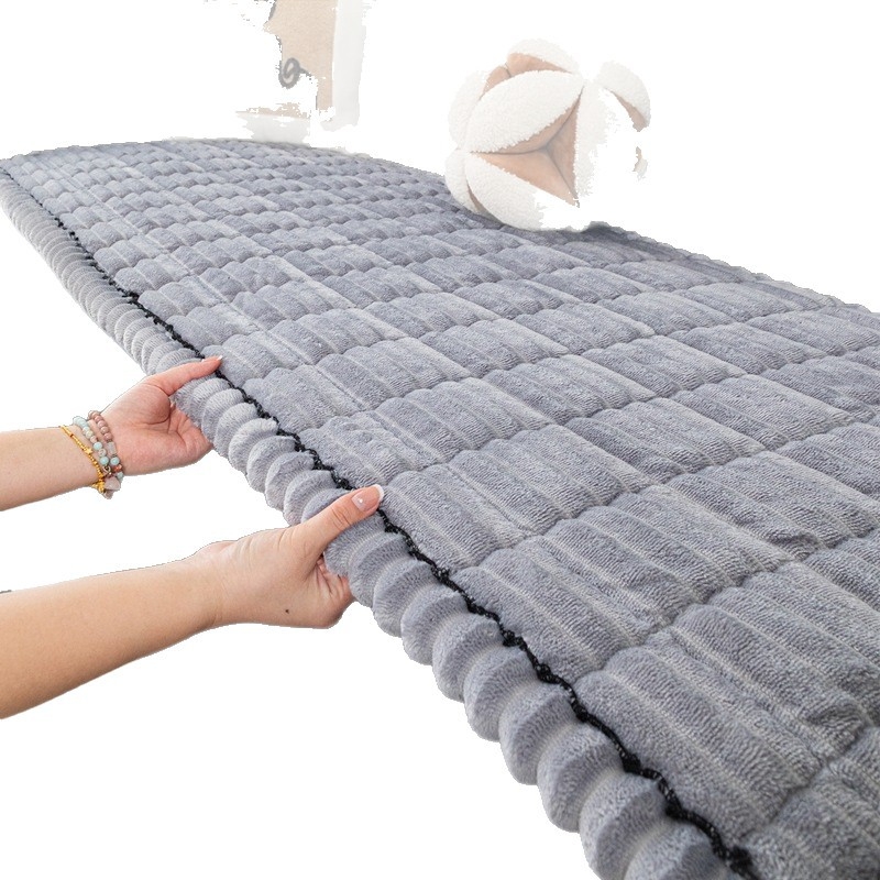 Flanel kanapé párna, minimalista stílus, egyszínű, moduláris kanapékhoz, csúszásmentes, plüss