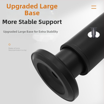 Liela pamatnes teleskopiskā kāja mēbelēm — piemērota gultai, skapim, TV statīvam un kafijas galdiņam; Materiāls: auksti valcēts tērauds; Stils: mūsdienīgs minimālisms; Ražošana: štancēšana/slīpēšana/polēšana