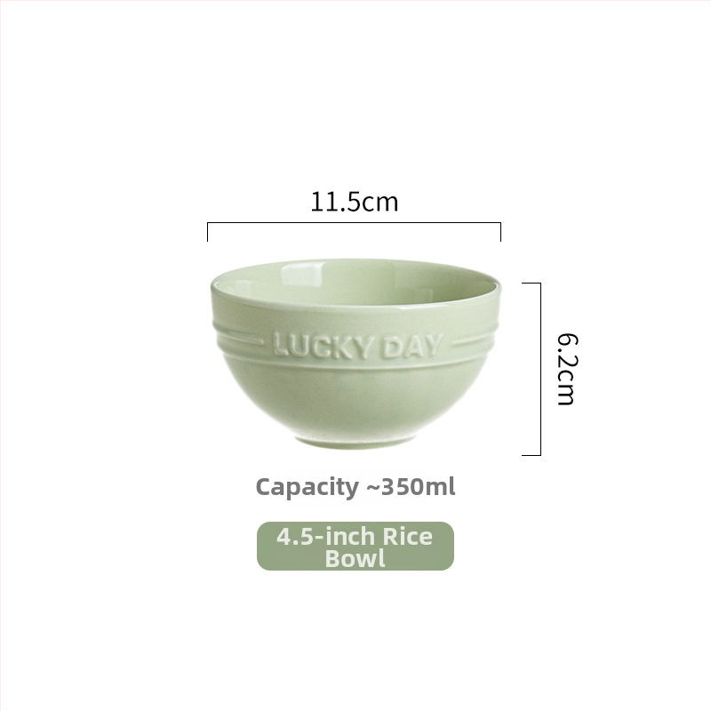 Keraminė apvali dubenėlis, šiuolaikinio minimalistinio dizaino, tinkamas mikrobangoms, glazūruotas paviršius