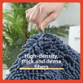 Chenille абсорбираща подложка за под със TPR противохлъзгащо дъно – квадратна, машинно пране, за баня, спалня и антре